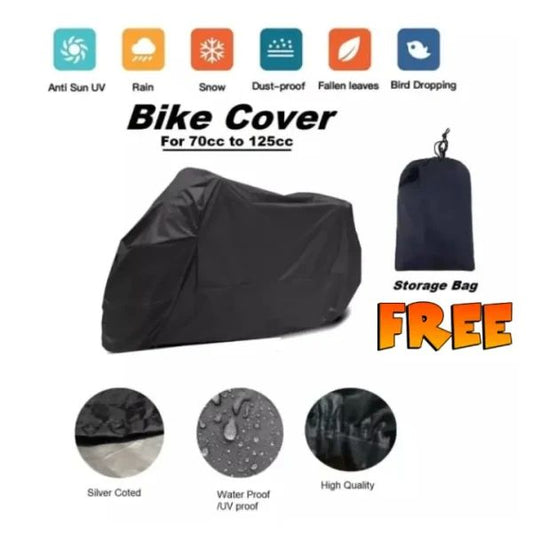 Waterproof Bike Cover | CD 70 Bike Cover | 125 Bike Cover | 70cc Bike Cover | Waterproof Bike Cover Price in Pakistan