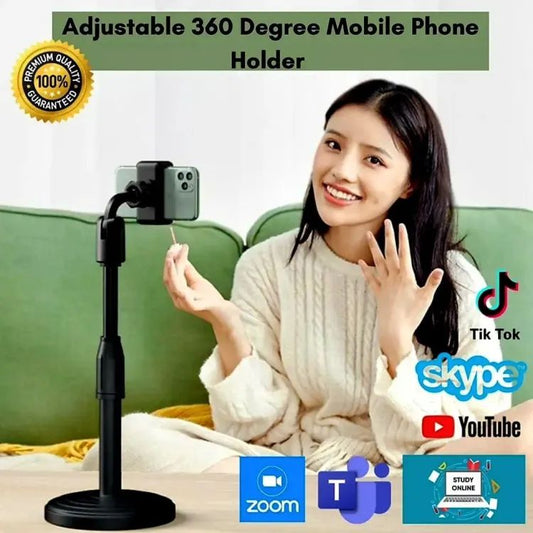 Mobile Phone Holder Stand | Cell Phone Stand | Cell Phone Stand for Recording | Adjustable Cell Phone Stand for Desk