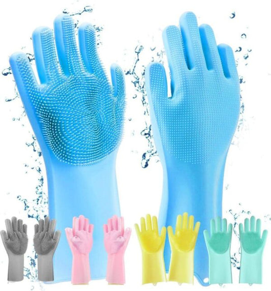 Silicone Gloves for Washing Dishes | Silicone Gloves Price in Pakistan